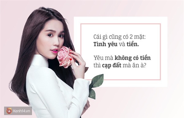 Ngọc Trinh và những phát ngôn rất thực tế về tình yêu - Ảnh 1.