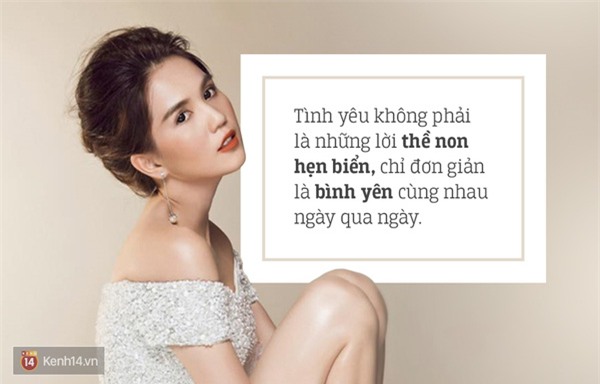 Ngọc Trinh và những phát ngôn rất thực tế về tình yêu - Ảnh 6.