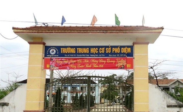nam sinh, chấn thương sọ não, Hà Tĩnh, Trường THCS Phố Diệm, bệnh viện