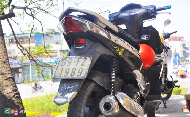 Nhận được xe Airblade sau 6 năm mất trộm