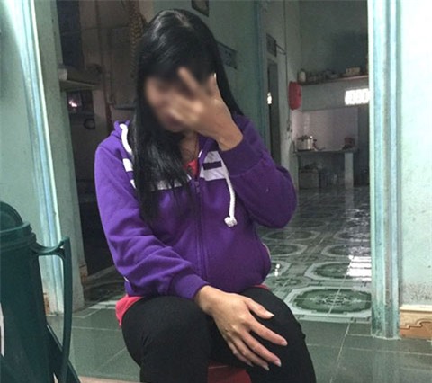 Chị D. cho rằng, nếu ông H. một mực chối bỏ trách nhiệm thì chị sẽ cho kiểm tra AND sau khi sinh cháu bé. (Ảnh: Quang Thành)