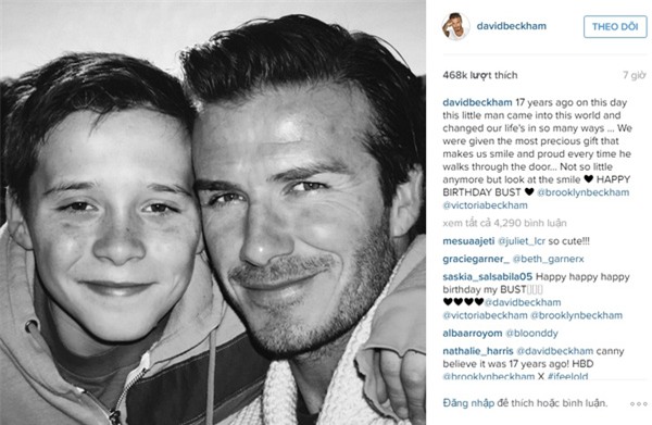 David Beckham: Brooklyn là món quà quý giá mà thượng đế ban tặng cho chúng tôi - Ảnh 2.