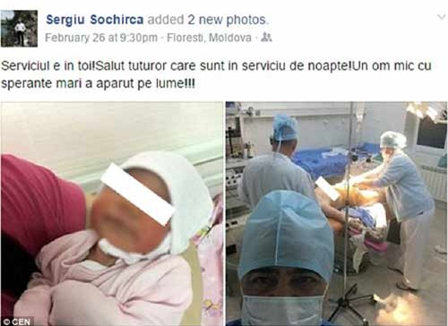 bác sĩ, selfie, sản phụ, trần truồng, hình ảnh, tranh luận, mạng xã hội