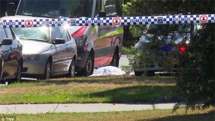 Hiện trường bị phong tỏa