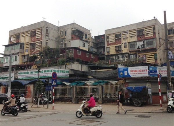 chung cư cũ , tập thể cũ, chung cư cũ giá cao, khu Thành Công, Giảng Võ, Nam Cao