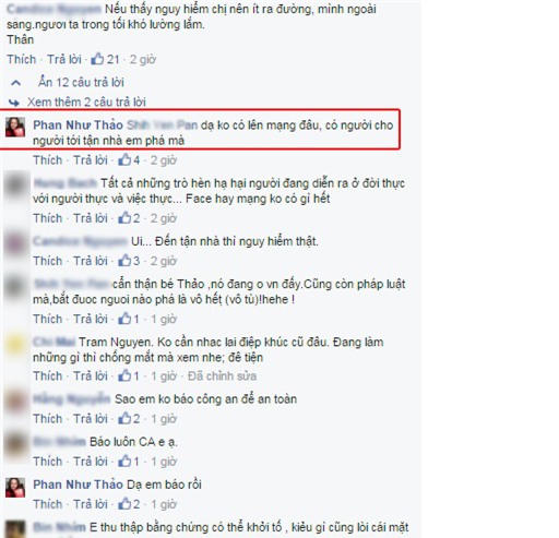 Phan Như Thảo: 'Em đang trải chiếu hoa ra ngồi xem chị còn trò gì bẩn thỉu hơn' 1