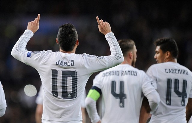 Real Madrid, AS roma, vòng 1/8 champions league, real vs roma, ronaldo, tứ kết, real vào tứ kết Chú thích ảnh:
