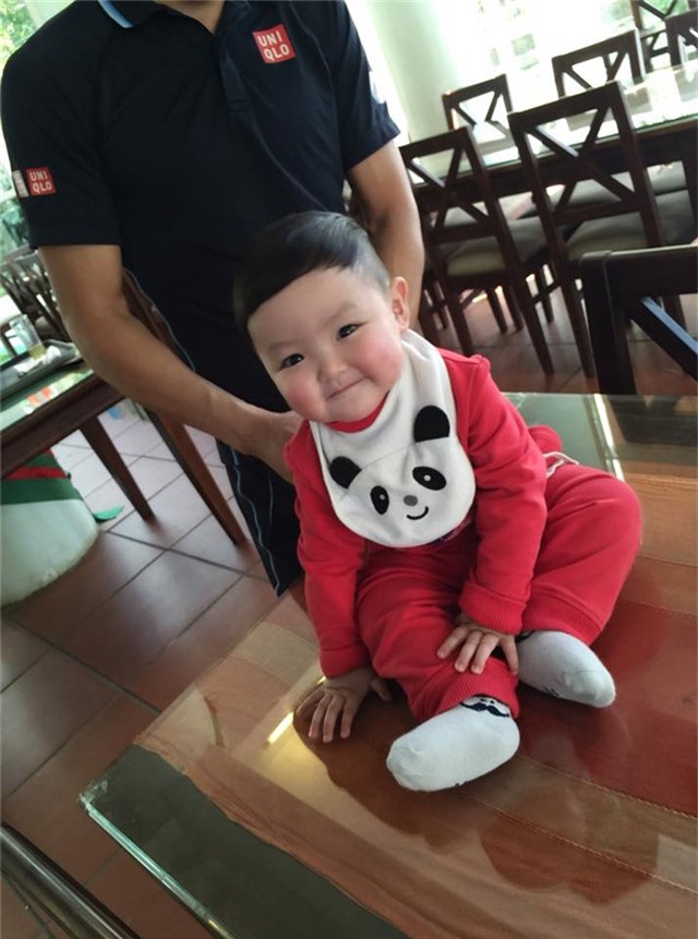 Tâm Tít khoe ảnh con trai cực