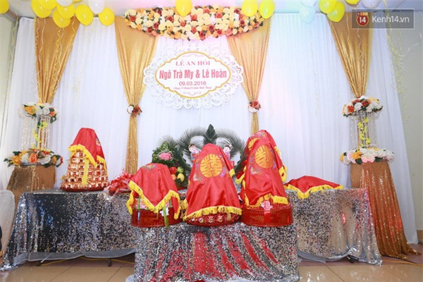 Cập nhật: Á hậu Trà My xinh đẹp, tay trong tay cùng chồng trong đám hỏi - Ảnh 13.