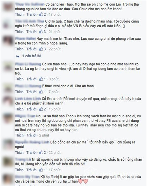 Phan Như Thảo tiếp tục công khai việc con và chồng bị hại 1