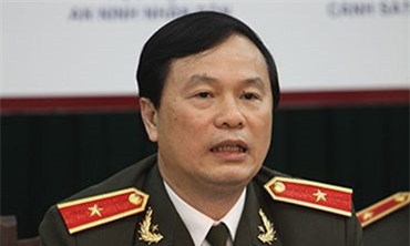 Thiếu tướng GS.TS Bùi Minh Giám, Cục trưởng Cục đào tạo, Tổng cục chính trị CAND (Bộ Công an) (Ảnh: Thiện Hoàng)