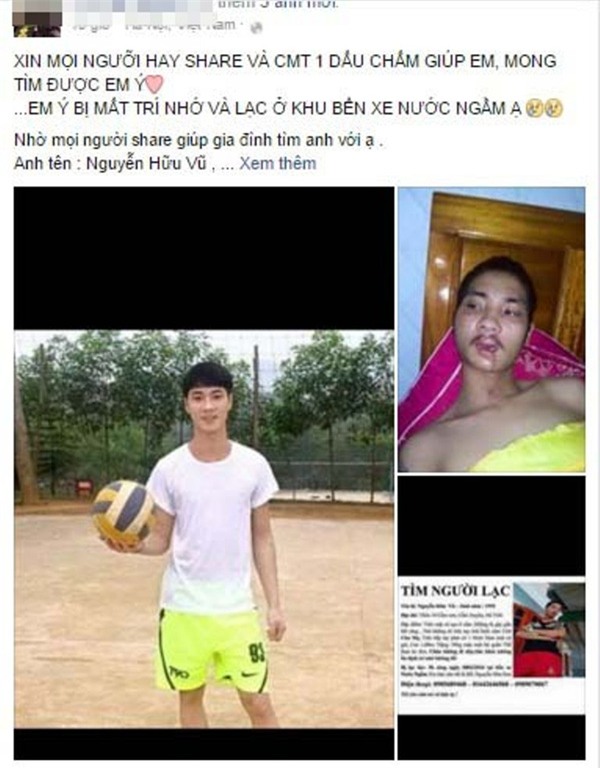 Phép màu đã đến! Người cha già vừa tìm được cậu con trai mất trí nhớ sau 2 ngày lạc con ở Hà Nội! - Ảnh 1.