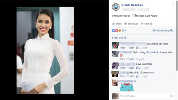 Lan Khuê vượt mặt Phạm Hương trong bảng đánh giá sắc đẹp của Global Beauties 12