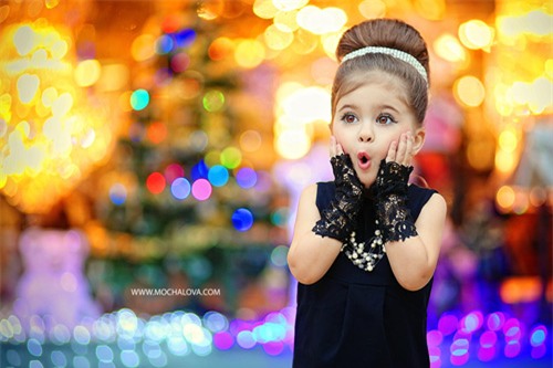 be gai 3 tuoi dep dung chuan 'sang chanh' gay sot - 16