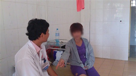 
Một nữ bệnh nhân bị trầm cảm nặng vì đói sex điều trị tại BV Tâm thần.

