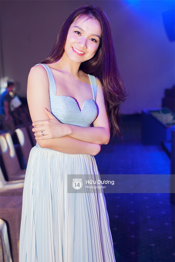 Hoa hậu Thùy Lâm bất ngờ xuất hiện mũm mĩm tại sự kiện - Ảnh 2.