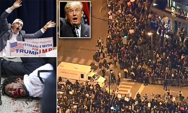 dam dong bao loan, do mau vi donald trump hinh anh 1