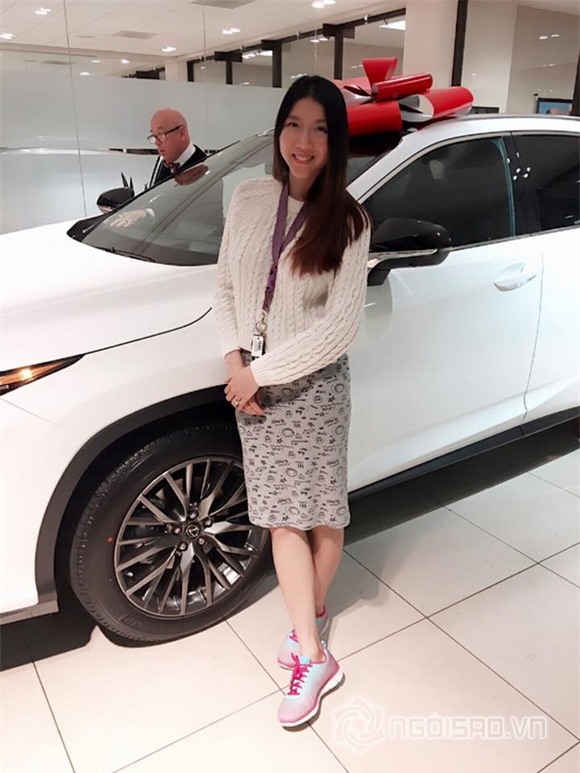 Ngọc Quyên mua xế hộp mới 3