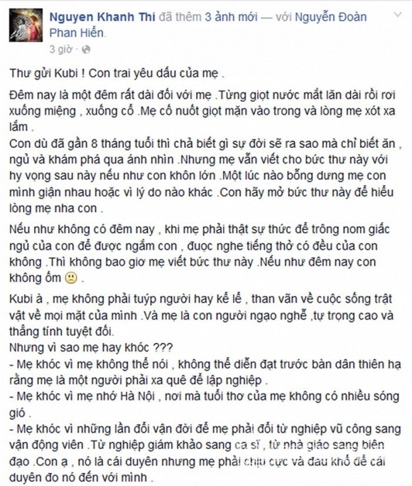 Khánh Thi lần đầu tiết lộ ảnh con trai lúc mới chào đời 10
