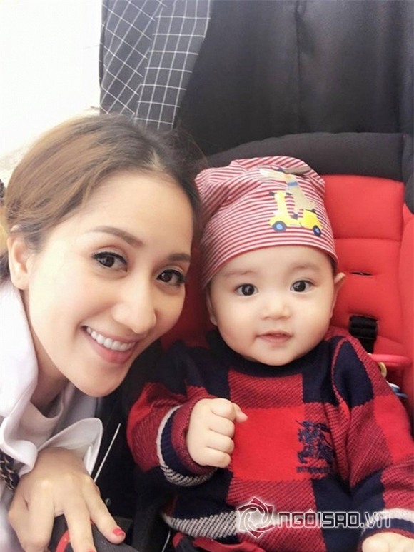 Khánh Thi lần đầu tiết lộ ảnh con trai lúc mới chào đời 1
