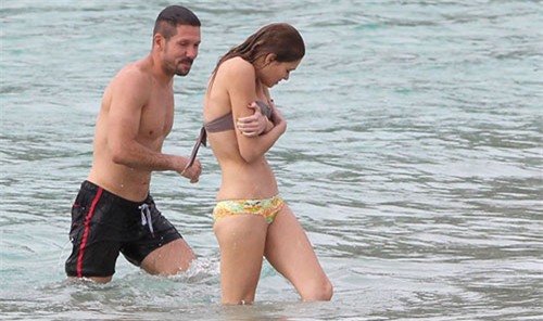 Diego Simeone, siêu mẫu, Carla Pereira, hình mẫu, mơ ước, la Liga, Atl.Madrid