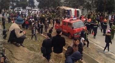 Hiện trường tai nạn - Nguồn ảnh: FB Minh Tuấn