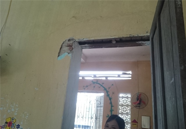 Khổ nhất là vào mùa mưa bão