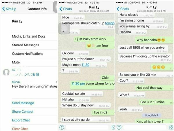 Lộ tin nhắn Kim Lý rủ người mẫu nổi tiếng qua nhà riêng lúc nửa đêm