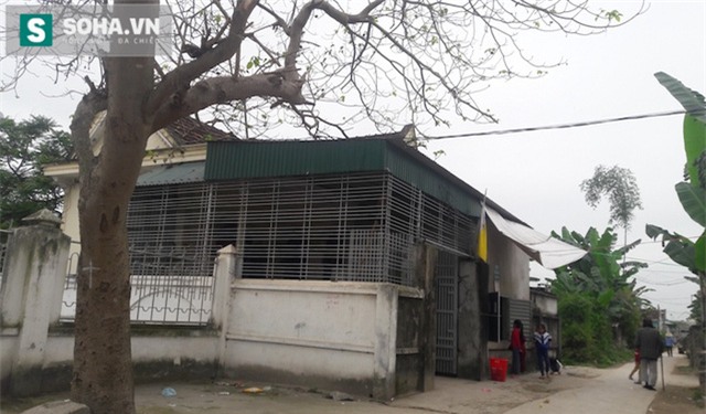 Căn nhà của vợ chồng anh Ph. nơi chị Hồng tố anh Ph. bạo hành, nung bát nóng đỏ dí vào mặt.