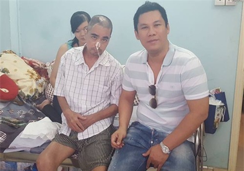 chong le quyen trao tang 100 trieu dong den dien vien nguyen hoang - 2