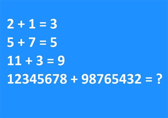Bài toán dễ mà khó: 7 + 2 = ?