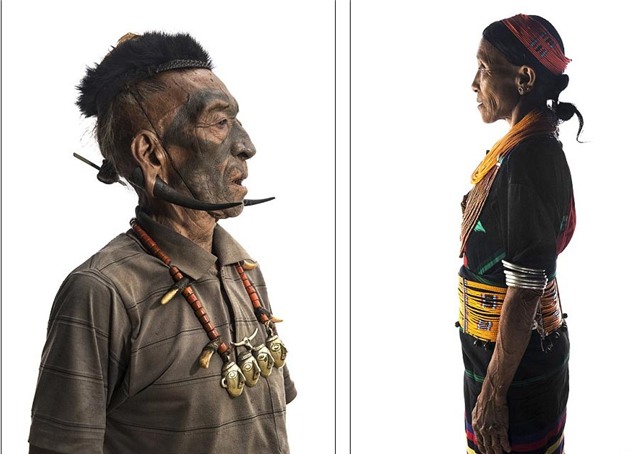 Ấn Độ, bộ tộc, săn đầu người