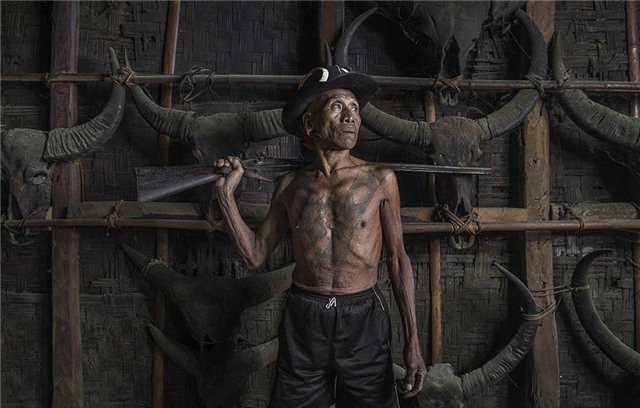 Ấn Độ, bộ tộc, săn đầu người