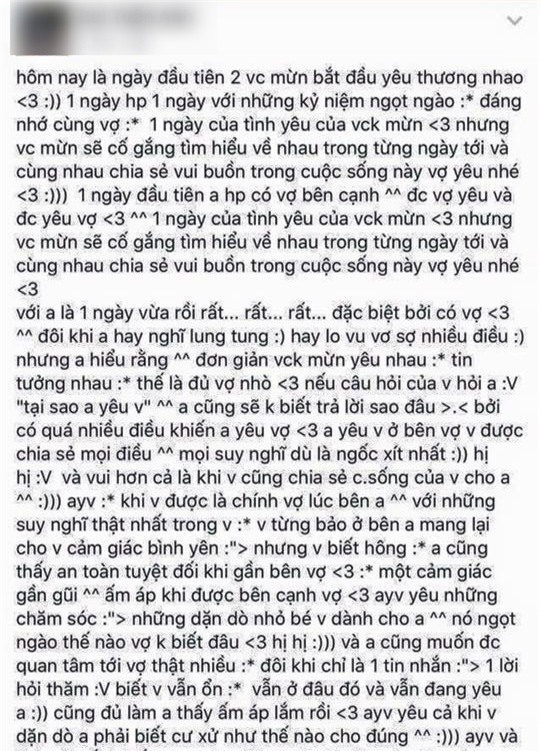 Những tâm thư kỉ niệm tình yêu 1 ngày, 3 ngày... của các 10x sẽ khiến người lớn toát mồ hôi - Ảnh 4.