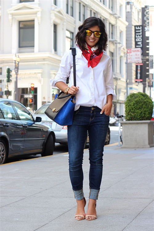 1 chiec so mi trang va 9 cach mac khong bao gio loi mot - 4