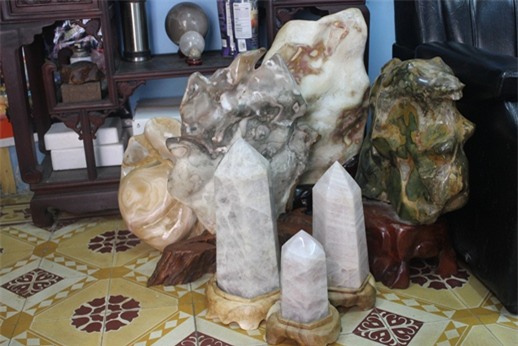 Không nên trang trí những hòn đá có hình dạng kỳ lạ - Ảnh minh họa.