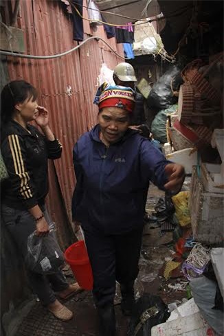 phế thải, phế liệu, bình gas mini, nghề đồng nát, vụ nổ Văn Phú