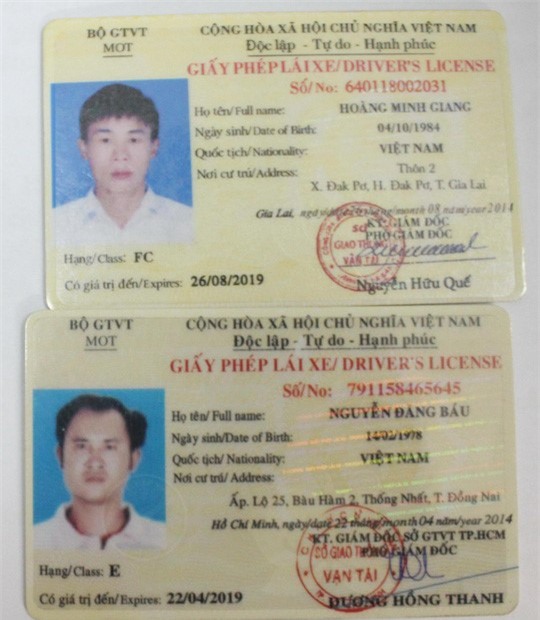 Bang lai xe: Muon mua la co hinh anh