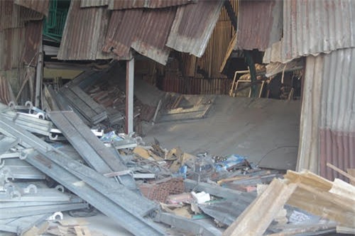 sập giàn giáo, TP. HCM, tai nạn lao động