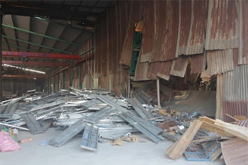 sập giàn giáo, TP. HCM, tai nạn lao động