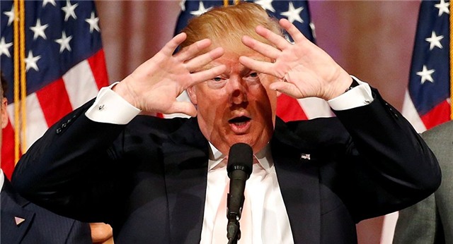 donald trump “cung hong” vi anh khoa than cua vo hinh anh 1