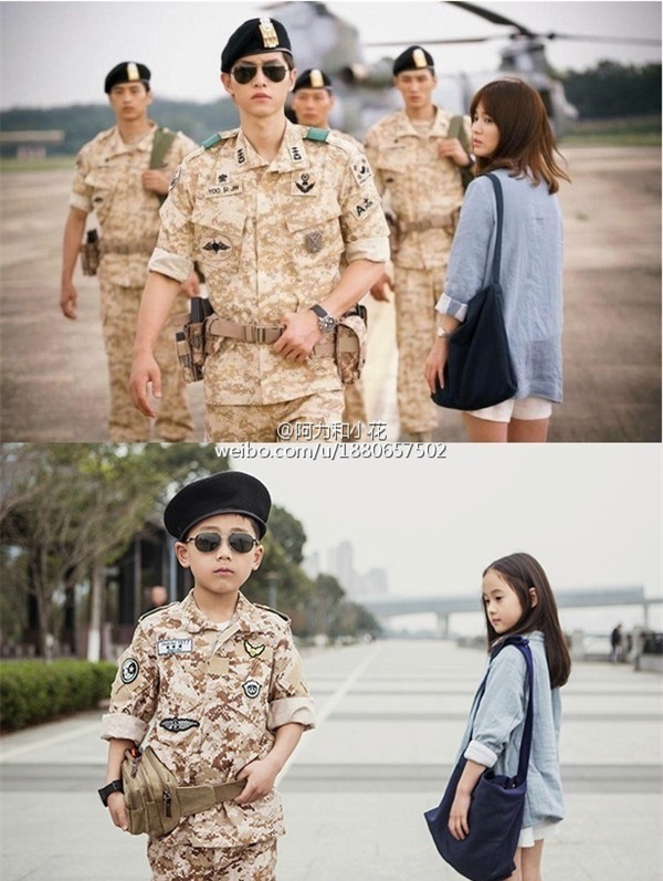 Phát sốt với cặp đôi đáng yêu của Hậu duệ mặt trời phiên bản nhí - Ảnh 5.