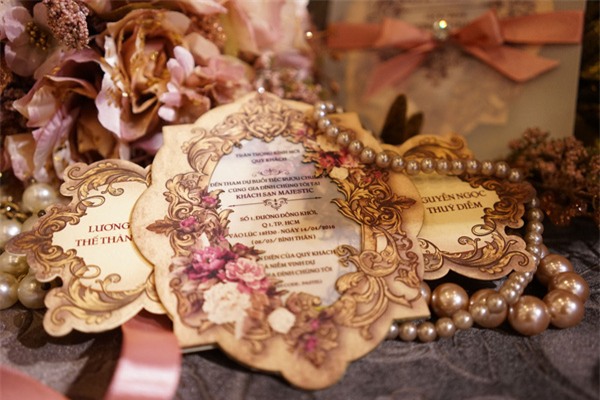Bật mí thiệp cưới đậm chất cổ tích của Lương Thế Thành và Thúy Diễm - Ảnh 4.