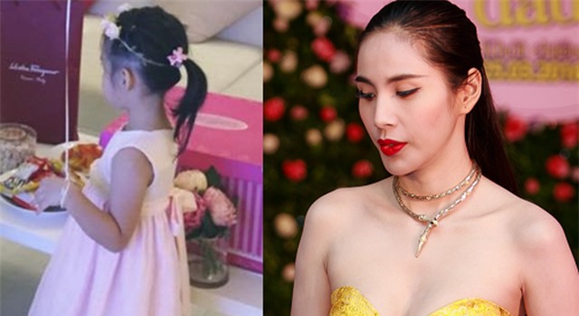 Phản ứng bất ngờ của con gái Thủy Tiên khi nghe mẹ hát