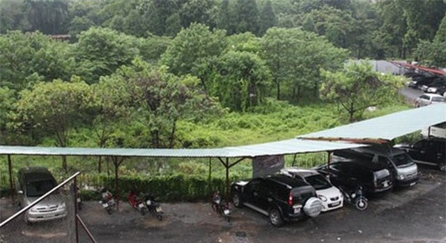 bãi đỗ xe ngầm, công viên Thống Nhất