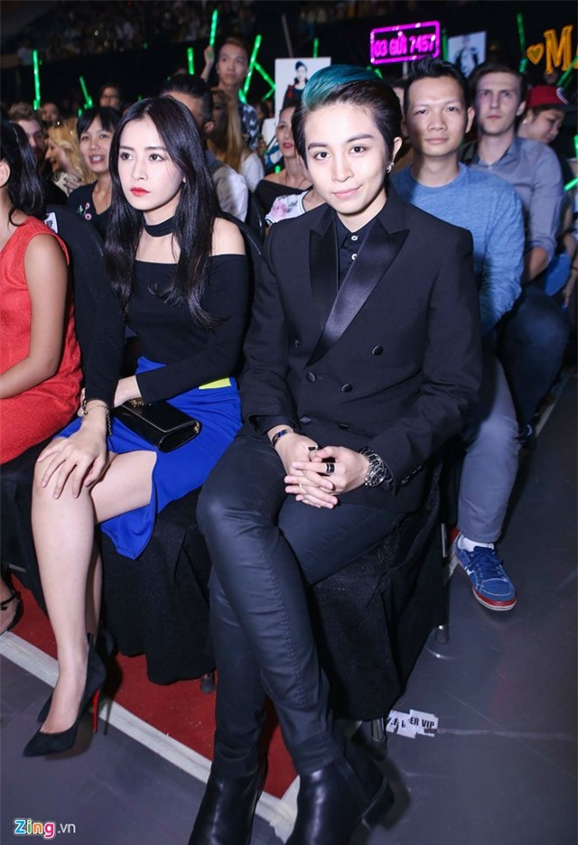 Chi Pu sanh doi Gil Le di xem The Remix hinh anh