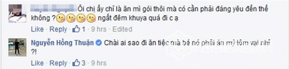 Thích thú với hình ảnh 'cặm cụi' ăn mì tôm của Hồ Ngọc Hà 17