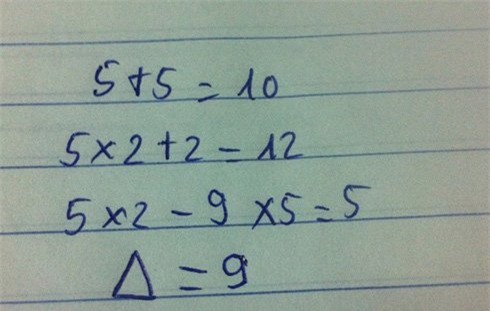 Bài toán, bài toán đơn giản, hàng nghìn người giải sai bài toán