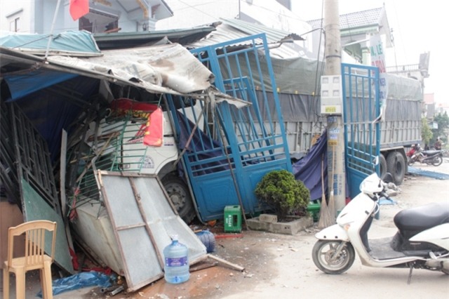 Hiện trường vụ tai nạn