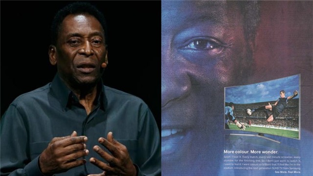 Pele kiện Samsung, vua bóng đá Pele